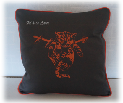 Coussin brodé – Image 3